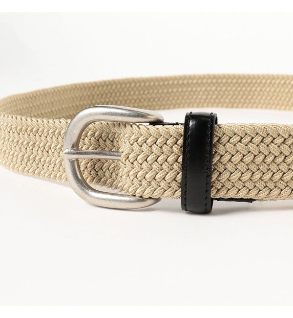 BEAMS「エラスティック メッシュ ベルト」|ベルト|