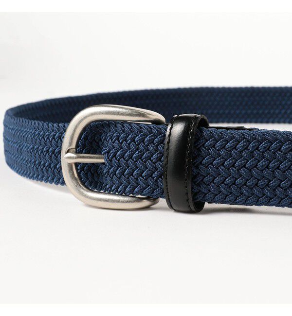 BEAMS「エラスティック メッシュ ベルト」|ベルト|