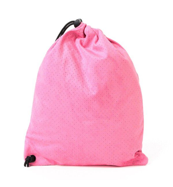 BEAMS「パンチング ドローストリング バッグ」|ポーチ|