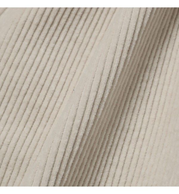 BEAMS「ワイドテーパード ウェービング  コーデュロイパンツ」|チノ|