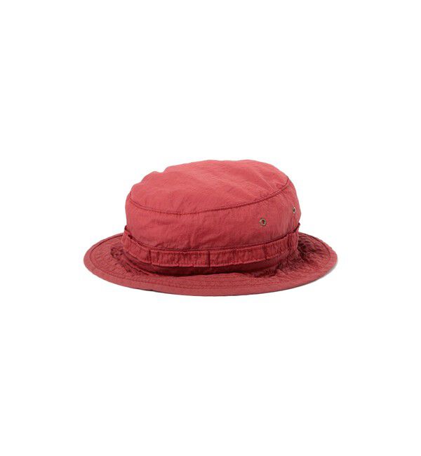 BEAMS PLUS「Jungle Hat Nylon Pigment Print」|その他|RED