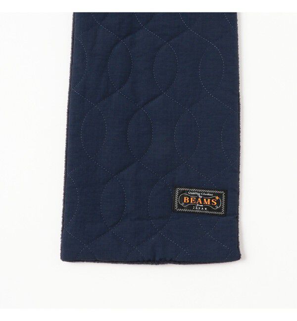 BEAMS PLUS「Muffler Boa Quilting」|マフラー|