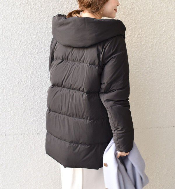 SHIPS for women「*〈手洗い可能〉ショールカラー ミディ ダウン ◇」|その他|