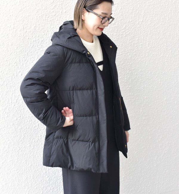 SHIPS for women「*〈手洗い可能〉ショールカラー ミディ ダウン ◇」|その他|