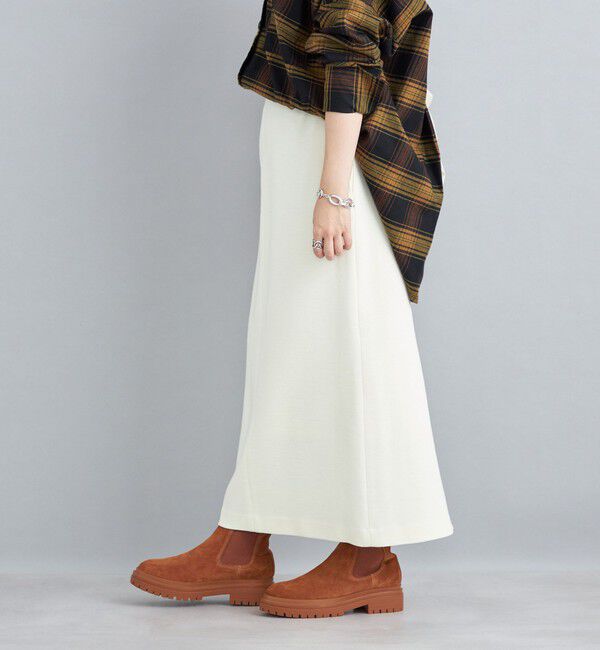 SHIPS for women「〈手洗い可能〉ヘビーミラノリブタイトスカート」|タイト|