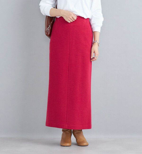 SHIPS for women「〈手洗い可能〉ヘビーミラノリブタイトスカート」|タイト|