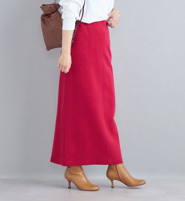 SHIPS for women「〈手洗い可能〉ヘビーミラノリブタイトスカート」|タイト|