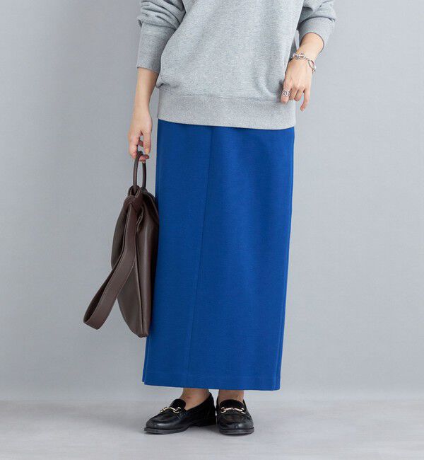 SHIPS for women「〈手洗い可能〉ヘビーミラノリブタイトスカート」|タイト|