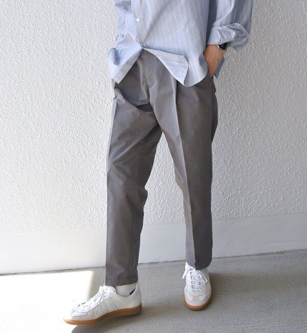 SHIPS any「SHIPS any: ＜Sorona＞ ワンタック テーパード パンツ」|その他|