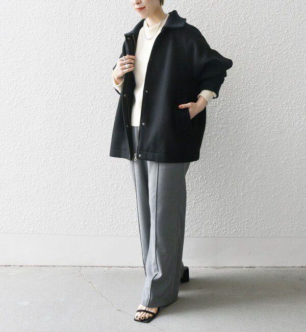 SHIPS any「【WEB限定】SHIPS any: 2WAY ジップ ブルゾン」|ブルゾン・スタジャン|