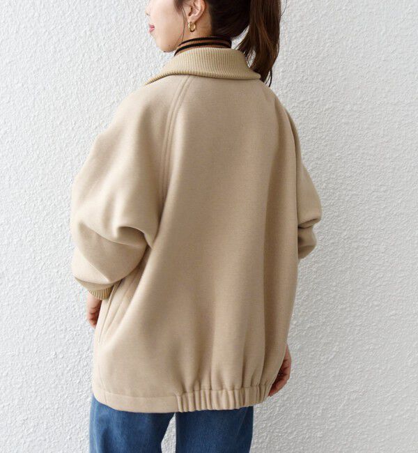 SHIPS any「【WEB限定】SHIPS any: 2WAY ジップ ブルゾン」|ブルゾン・スタジャン|