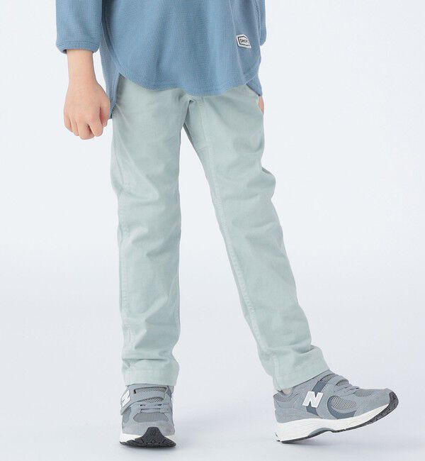 SHIPS KIDS「【SHIPS KIDS別注】Gramicci:100～160cm / ストレッチ ナロー パンツ」|その他|ライトブルー