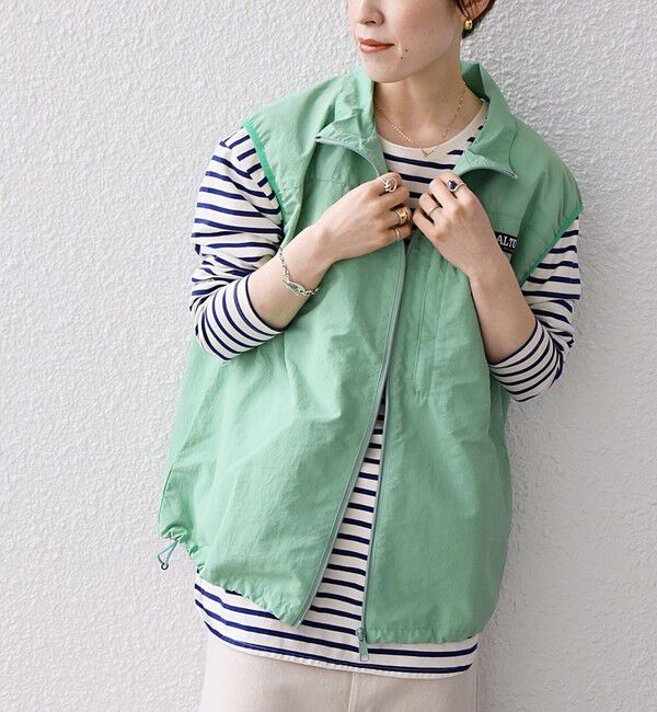 SHIPS any「【SHIPS any別注】ALTUS MOUNTAIN GEAR:〈洗濯機可能〉ナイロン ベスト」|ベスト・ジレ|