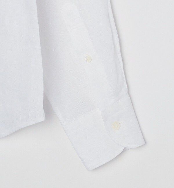 SHIPS「SHIPS: ウォッシュド リネン 無地 シャツ」|シャツ・ブラウス|