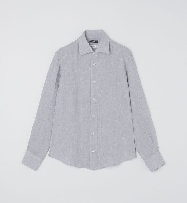 SHIPS「SHIPS: ウォッシュド リネン 無地 シャツ」|シャツ・ブラウス|