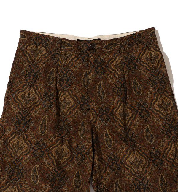 SHIPS「Southwick Gate Label: コロニアルプリント バミューダショーツ」|チノ|