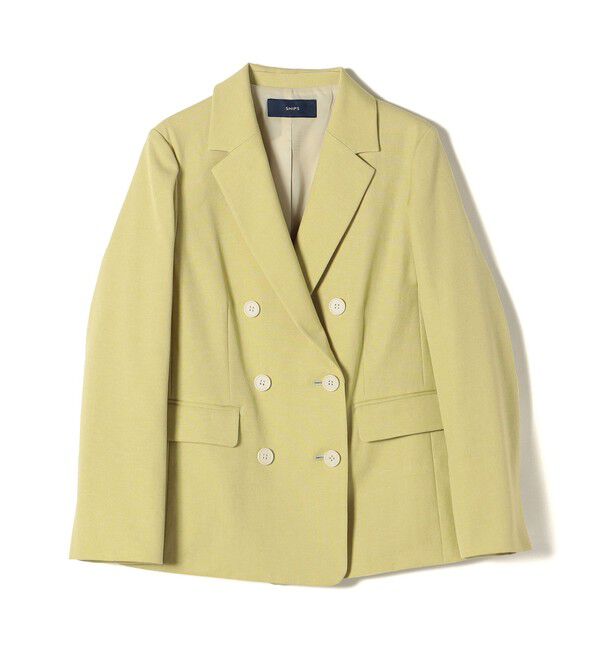 SHIPS for women「コットン リネン オックス ダブル ジャケット」|その他|