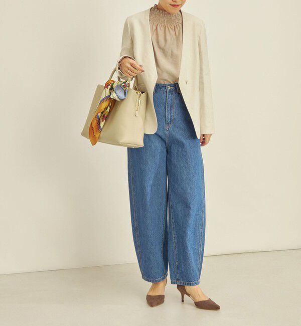 SHIPS for women「NALYA セットアップ ノーラペル ジャケット◇」|ノーカラージャケット|