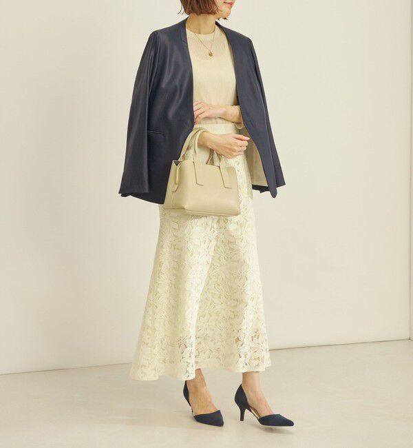 SHIPS for women「NALYA セットアップ ノーラペル ジャケット◇」|ノーカラージャケット|