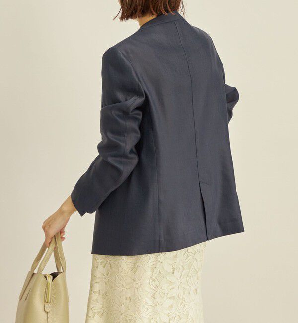 SHIPS for women「NALYA セットアップ ノーラペル ジャケット◇」|ノーカラージャケット|