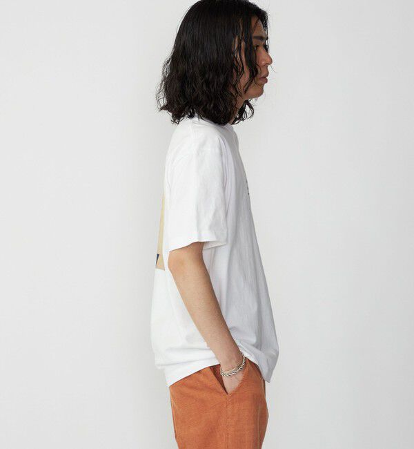 SHIPS「SHIPS: KILLIMAN JAH LOW WORKS コラージュ プリント Tシャツ」|Tシャツ・カットソー|