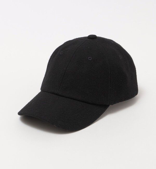 SHIPS「SUBLIME: メルトン キャップ」|キャップ・キャスケット|ブラック