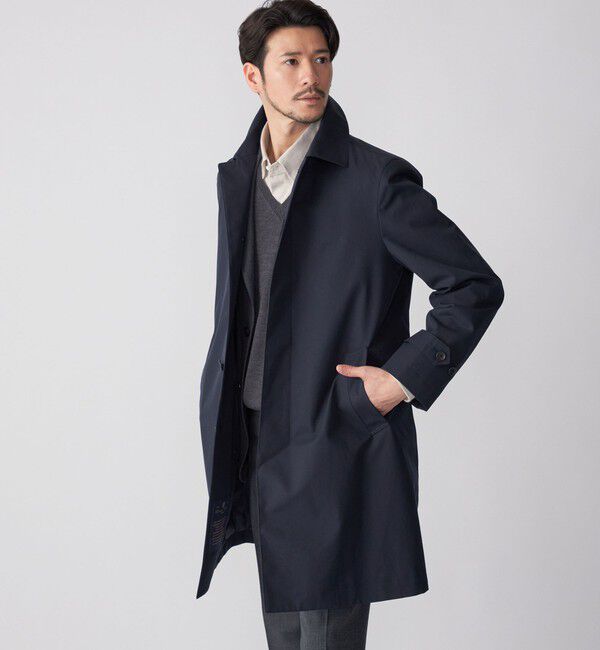 SHIPS「SHIPS: 23FW オルメテックス ステンカラー コート」|ステンカラーコート|