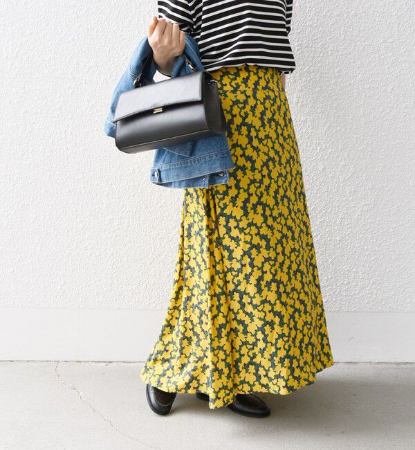 SHIPS any「SHIPS any: SPRINTEX フラワー サーキュラー スカート」|スカート|