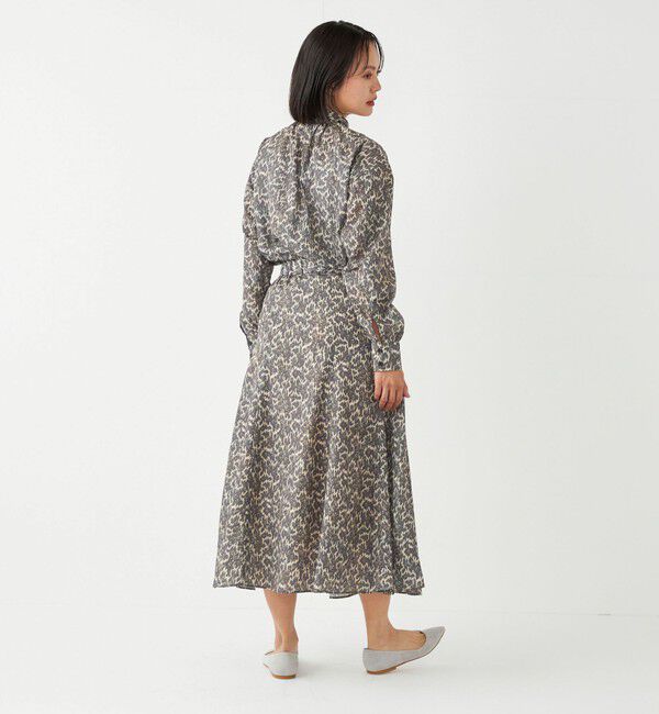 SHIPS Colors 「SHIPS Colors:〈洗濯機可能〉MULHOUSE レオパード フレアスカート」|スカート|