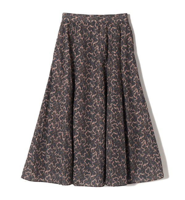 SHIPS Colors 「SHIPS Colors:〈洗濯機可能〉MULHOUSE レオパード フレアスカート」|スカート|