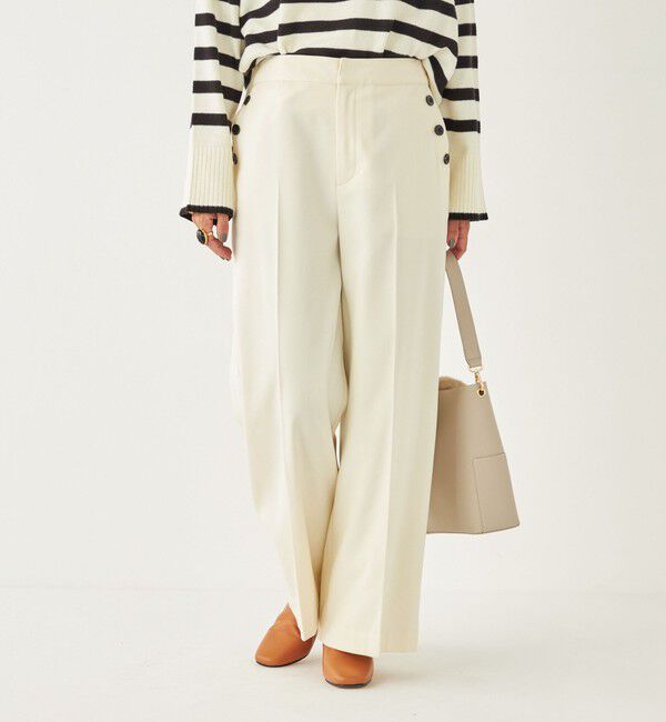 SHIPS Colors 「SHIPS Colors:〈洗濯機可能〉起毛TR マリン パンツ2◇」|その他|ナチュラル