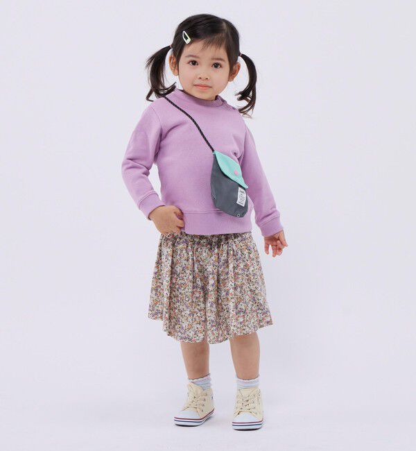 SHIPS Colors 「SHIPS Colors:フラワー プリント ガウチョパンツ(80~130cm)」|キュロット|