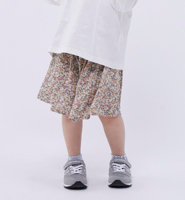 SHIPS Colors 「SHIPS Colors:フラワー プリント ガウチョパンツ(80~130cm)」|キュロット|