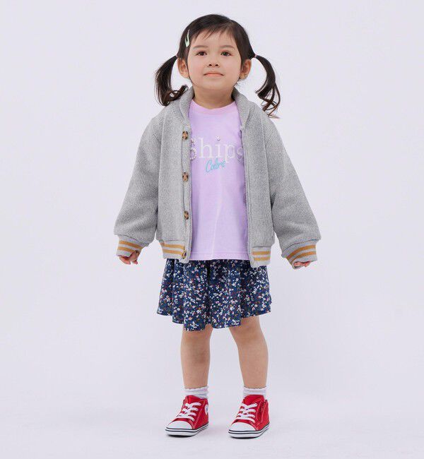 SHIPS Colors 「SHIPS Colors:フラワー プリント ガウチョパンツ(80~130cm)」|キュロット|