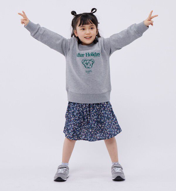 SHIPS Colors 「SHIPS Colors:フラワー プリント ガウチョパンツ(80~130cm)」|キュロット|