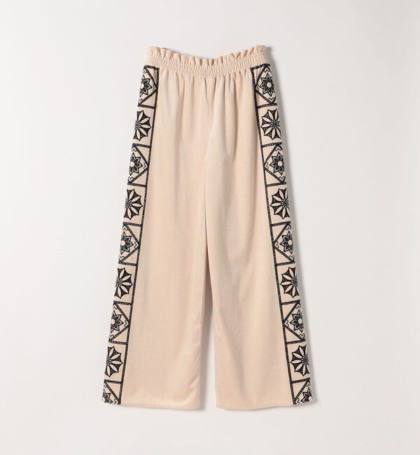 SHIPS any「bon_meur:〈洗濯機可能〉ベロア カットワーク パンツ」|その他|