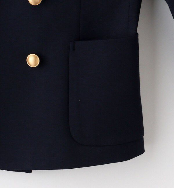 SHIPS KIDS「SHIPS KIDS:110～130cm / ポンチ ダブル ジャケット」|テーラードジャケット|