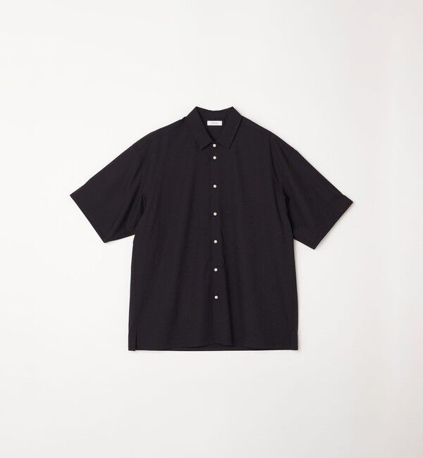 SHIPS any「SHIPS any: バンブー レーヨン ルーズ ハーフスリーブ シャツ ［BRIOS］◇」|シャツ・ブラウス|