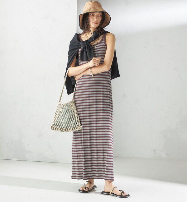 SHIPS for women「Rmeria:〈UVカット / 手洗い可能〉ペーパーライク パイピング ハット 」|ハット|