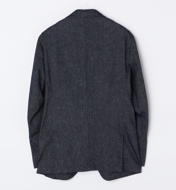 SHIPS「【SHIPS別注】Errico Formicola: リネン混 デニム ジャケット」|テーラードジャケット|
