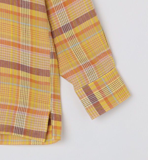 SHIPS「【SHIPS別注】Errico Formicola: マドラス チェック オープンカラー シャツ」|シャツ・ブラウス|