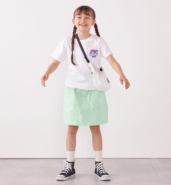 SHIPS any「【SHIPS any別注】G.R.S: NYC グラフィック Tシャツ<KIDS>」|Tシャツ・カットソー|