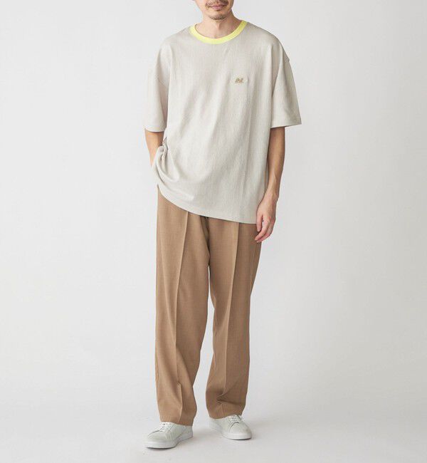 SHIPS「SHIPS: コットン クレープ クルーネック Tシャツ」|Tシャツ・カットソー|