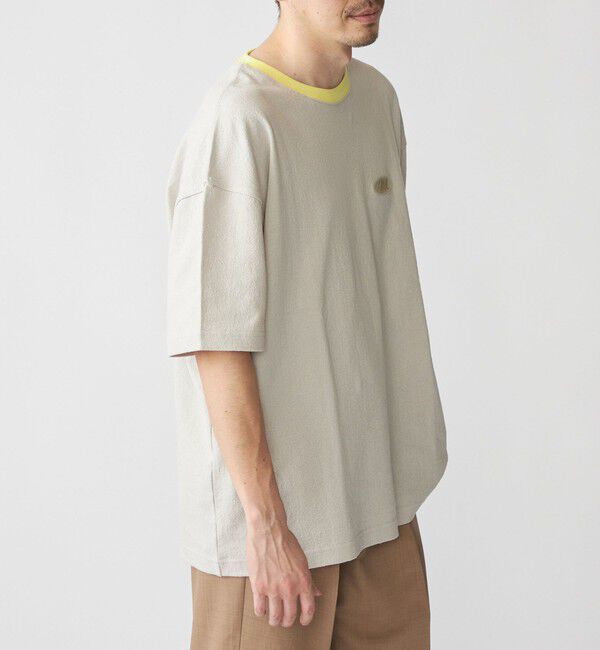 SHIPS「SHIPS: コットン クレープ クルーネック Tシャツ」|Tシャツ・カットソー|