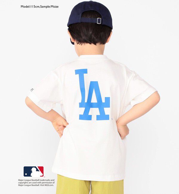 SHIPS KIDS「SHIPS KIDS:100～125cm / スヌーピー&times;MLB TEE」|Tシャツ・カットソー|