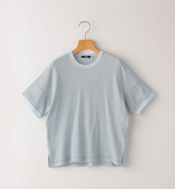 SHIPS KIDS「THYARD:100～125cm / ワッフル 半袖 TEE」|Tシャツ・カットソー|