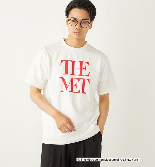 SHIPS Colors 「SHIPS Colors:THE MET コラボ プリントTシャツ」|Tシャツ・カットソー|ホワイト
