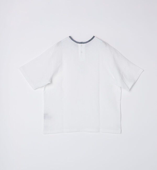 SHIPS「SHIPS: Herdmans リネン 2WAY プルオーバー Tシャツ」|Tシャツ・カットソー|