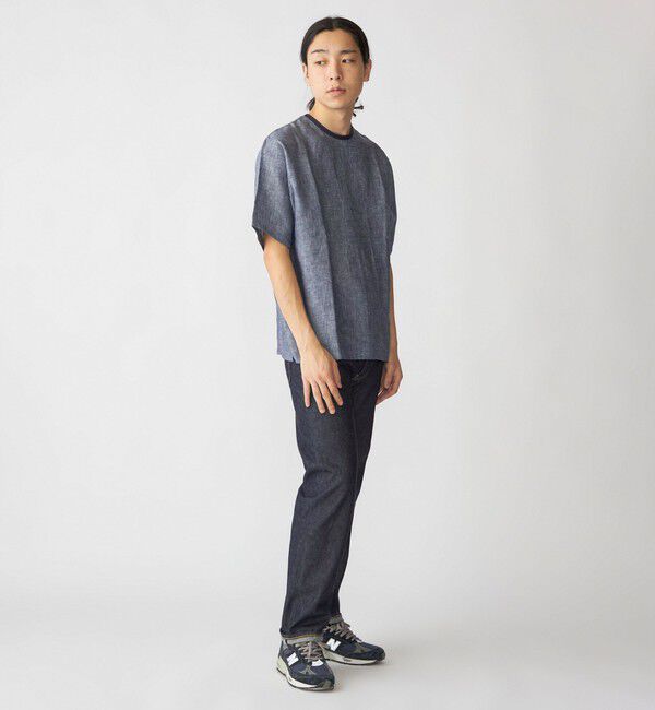 SHIPS「SHIPS: Herdmans リネン 2WAY プルオーバー Tシャツ」|Tシャツ・カットソー|