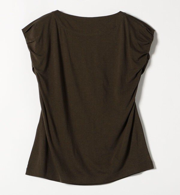 SHIPS any「SHIPS any:〈洗濯機可能〉タックスリーブ デザイン TEE」|Tシャツ・カットソー|